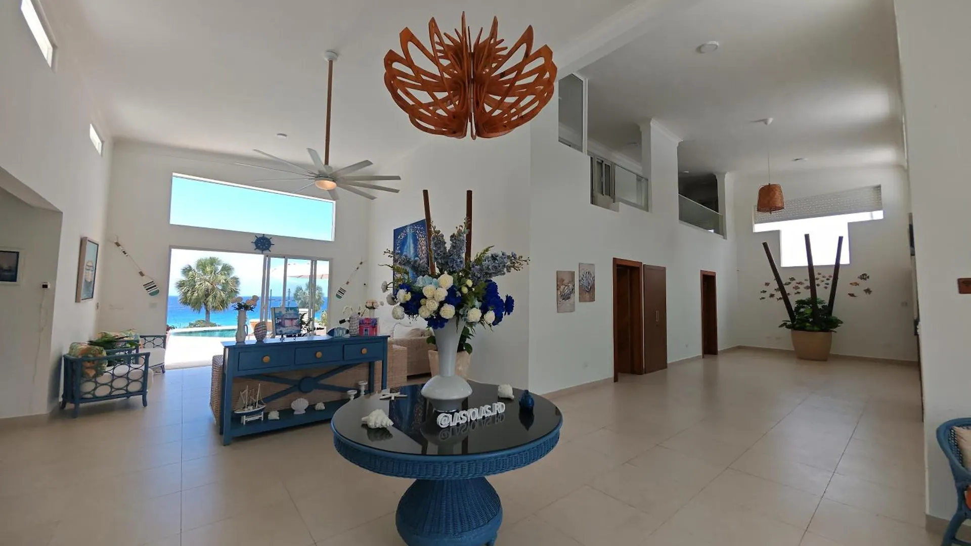 Luxury Oceanfront Villa With Heated Pool, Jacuzzi, Ac, Bbq, Starlink Wi-Fi, Chef'S Kitchen, Staff Included, Mountain Views, Near El Quemaito, San Rafael, And Los Patos Beach Barahona